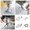 Miniatyrbilde 3 av 5: 4 stk sølv universal magnetisk sømguide føtter, maskin A
