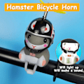 Pikkukuva 2 / 5: Pyöräkello Valolla ja Kypärällä Söpö Eläin Pyörän Torvi, Kojelaudan Koristeleminen Leikkiauto Pyöräkellot Liimatut Koristeet Shark helmet mouse