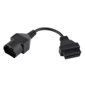 Miniatyrbillede 2 af 5: Mazda OBD2 Diagnostic Scanner Kabel 17 Pin til 16 Pin Adapter Stik