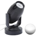 Pikkukuva 1 / 4: AC85-265V LED-lavastevalaisin Mini-valonheitin 7 väriä valinnainen