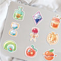 Miniatyrbillede 4 af 4: 40 stk. Cartoon Kawaii Drikke Stickers Æstetiske Trendy Smag Drikke Stickers Bærbar Computer Vandflasker Telefon Voksne