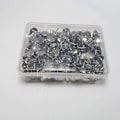 Miniatyrbild 5 av 5: 500 st ritnålar, BetterJonny 9,5 mm silver push-nålar järntummenålar huvudspiknålar dörrspik för kontor eller DIY