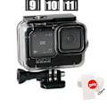 Pikkukuva 2 / 5: Vedenpitävä 60 metrin kotelo GoPro Hero 12 11 10 9 Black -sukelluskotelo