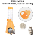 Miniatyrbillede 4 af 5: Hamster Vandflaske Automatisk Foder Vand og Mad Dispenser til Små Dyr, Marsvin, Spis, Kanin, Dværg, Gerbil, Chinchilla, 125ml, Gul