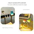 Miniatyrbilde 2 av 5: LED-nakke leselys for lesing i sengen, fleksible armer for lesing C