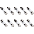 Pikkukuva 1 / 2: 10 kpl F5al nopea sulakekotelo 5a 250v lasisulakkeet 5 x 20 mm (5amp) (f5a) (f5a)