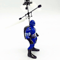 Miniatyrbillede 1 af 4: Legetøjs Induktionsflyvende Helikopter Speed Drone Legetøj BLÅ COD KK5555-God Captain America
