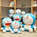 Miniatyrbild 4 av 5: Plushleksak med tecknad Doraemon Anime, Mjukt Fylld Djur, Kudde, Present till Barn och Kärlekspar, Födelsedag, Jul Blink 23cm