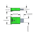 Pikkukuva 9 / 9: USB-C Type-C LED-sisävalo Neon-tunnelmavalaisin auton sisätiloihin