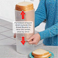 Miniatyrbild 4 av 5: Transparent Brödlåda Plast Förvaringsbehållare för Toast med Lock, Bröd Crisper, Brödförvaringsbehållare, c