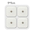 Pikkukuva 2 / 5: 40 kpl Snap-elektrodiliuskat TENS-yksikön vaihtotyynyt 3,5 mm 40 kpl