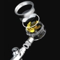 Miniatyrbild 5 av 11: Booster Duschhuvud med Propeller (med Filter) - Turbo Silver