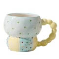 Miniatyrbillede 1 af 5: Keramisk Kop Farve Kaffekop Husholdningskop Morgenmadskop Mælk Kaffe Te Frugtjuice Havre Vandkop, C js