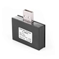 Miniatyrbillede 2 af 4: USB 2.0 Han til Dobbelt Hun Oplader Dual 2 Port USB Dc 5V Opladningssplitter Hub Adapter Konverter C