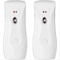 Automatiska luftfräschare (2-pack), aerosolsprutor, vägg- eller golvmonterade, justerbar timer