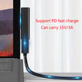 Miniatyrbillede 7 af 10: Type C PD Hurtigopladningsadapterkonverter til USB C Hunkonverter Surface Book