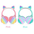 Miniatyrbilde 2 av 10: Trådløst headset Pop it Fidget pink