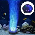 Akvarium boblelampe med LED luftpumpe for skilpaddedekorasjon