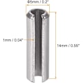 Miniatyrbillede 2 af 3: Fjedersplint med spalte - M5 x 14mm 304 rustfrit stål Split fjederspole Dowel Pins Plain Finish 50stk