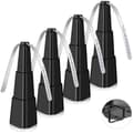 Kemikaliefri flugfläkt – 40 cm – Lätt och bärbar – För utomhusmiddagar – 4-pack