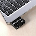 Miniatyrbillede 4 af 4: USB 2.0 Han til Dobbelt Hun Oplader Dual 2 Port USB Dc 5V Opladningssplitter Hub Adapter Konverter C