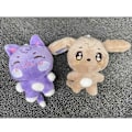 Miniatyrbild 5 av 5: 10CM Pop-up Store Dockdocka Nyckelring ANITEEZ Cartoon Söt Plysch Hänge Nyckelring Väska Tillbehör Kpop Yunho Yeosang Fans Presenter keychain C