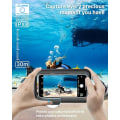 Miniatyrbilde 5 av 5: Vanntett smarttelefonpose (svart 21,5 x 10,5 cm), PVC vanntett