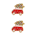 Pikkukuva 1 / 5: 1/2/3/5 Neulan Rinnat Solki Paita Naisten Asusteet Joulu Rintamerkki Lahja Car Type B 2Set