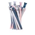0,35 mm raderbara gelpennor, 12-pack djur rollerball gelbläckpennor