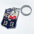 Miniatyrbillede 1 af 5: Fodboldklub Nøglering VM Akryl Vedhæng Keychain Ozil 91
