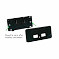 Miniatyrbillede 3 af 5: 12/24v Kort Linje Dobbelt 2 Usb Stik Modul Oplader Campervan Campingvogn Autocamper