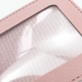 Miniatyrbillede 4 af 6: 1 boardingkort, bagagemærke i læder PU, 7x11cm, pink