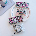 Miniatyrbillede 4 af 5: Taba Cat Squishy Legetøj, Kattepote Mochi Squishy Stressaflastende Squishies Black and White