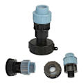 Miniatyrbillede 5 af 5: IBC Tank Vandledning Forbindelse Have Slange Adapter Hane Montering Værktøj 25mm,Elbow Adapter