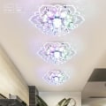 Miniatyrbilde 3 av 8: 20cm 9W Moderne Krystall LED Taklampe Gang Multicolor-B