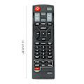 Miniatyrbilde 5 av 5: Fjernkontroll for LG Soundbar, Erstatningsfjernkontroll AKB73575401 NB5540 NB4540 NB3530A LAP440