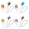Miniatyrbilde 1 av 5: LED-nakke leselys for lesing i sengen, fleksible armer for lesing C