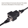 Miniatyrbillede 3 af 4: RJ45 Splitter-stikadapter 2-pak