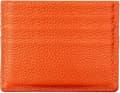 RFID-skydd Äkta Läder Unisex Slim Kreditkortsfodral Red