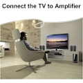 Miniatyrbild 4 av 4: RCA Han till Han Adapter, RCA Ljudkabel Förlängningskontakt, 5-pack Guldpläterad Dubbel Hankontakt