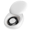 17.4mm~21.5mm Smart Ring med sprickdesign, multifunktionell hälsoövervakning och laddningsfodral Size 12 Black