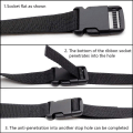 Miniatyrbillede 4 af 5: 25mm Nylon Heavy Duty Stropper, Stropper med Spænder, Bagagestropper, Utility Strop 59 Tommer Sort 4 Stk.