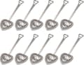10 st Hjärtformad Teinfuser - Mesh Hjärtformad Teinfuser