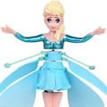 Miniatyrbillede 4 af 5: Legetøjs Induktionsflyvende Helikopter Speed Drone Legetøj BLÅ COD KK5555-God Induction Ice Princess