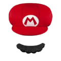 Super Mario Utkledningshatt og Bart Flerfarget