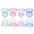Miniatyrbillede 1 af 5: Timeglas 4 farver 5 min / 10 minutter / 15 minutter / 30 minutter