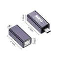 Miniatyrbilde 3 av 5: Type-C/Micro/Mini USB2.0 hann til USB-B hunn-adapter Telefon Datamaskin Elektronisk Piano Tromme Skriver