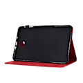 Miniatyrbillede 3 af 5: Til Samsung Tab A 10.1 T580/T585 (2016) Præget Flatbed Flatbed Rød Red Samsung Galaxy Tab A 10.1 (201