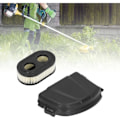 Miniatyrbilde 3 av 4: Luftfilter til gressklipper, luftfilter reservedeler med filterdeksel til gressklipper 798452 590548