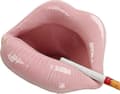 Munstycke Askfat Keramik Cigarett Bar Pub Restaurang Hemmakontor Inredning Pink